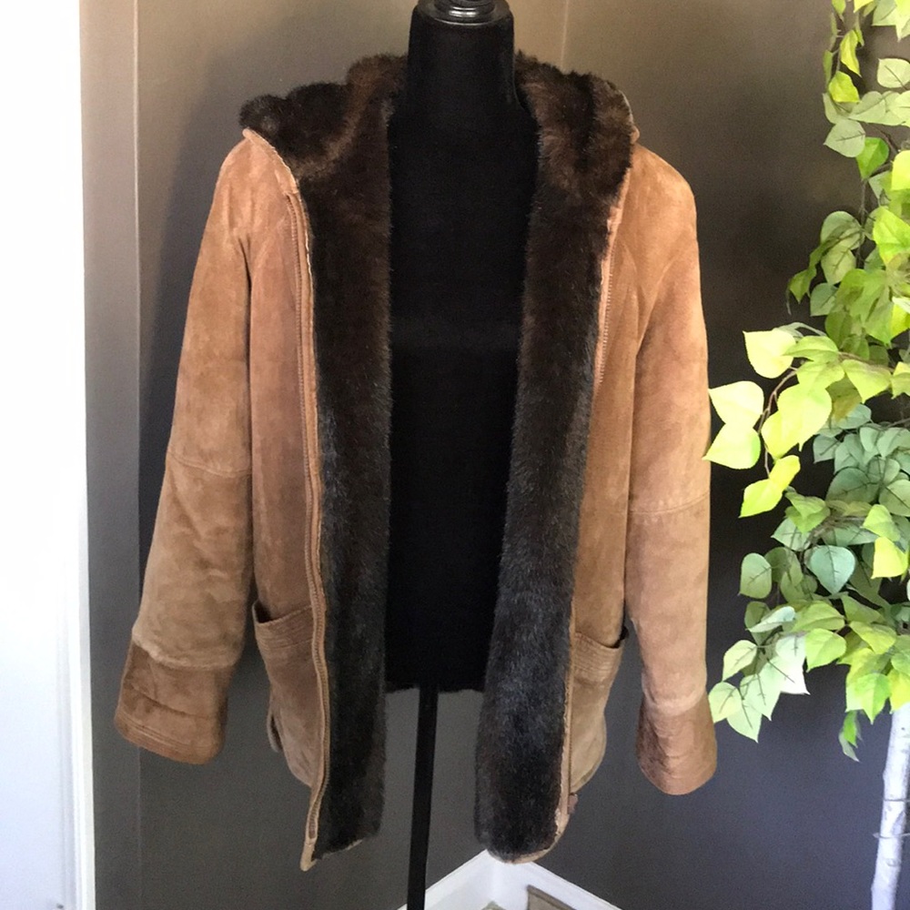 Beautiful Genuine Leather Winter Coat